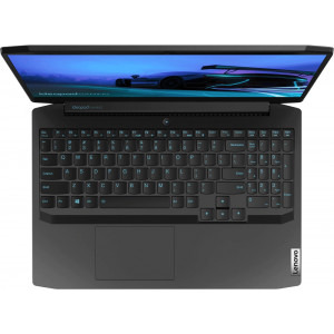 Lenovo Gaming 15.6'' IdeaPad 3 15ARH05, FHD IPS, Procesor AMD Ryzen™ 5 4600H (8M Cache, up to 4.0 GHz), 8GB DDR4, 512GB SSD, GeForce GTX 1650 4GB, No OS, Onyx Black