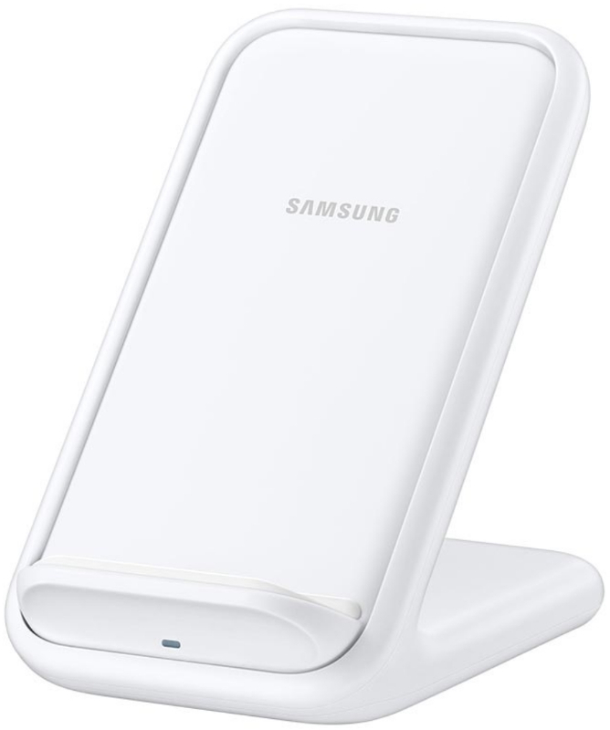 Incarcator wireless GSM Samsung EP-N5200T, Wireless Qi, alb, pentru Galaxy Note 10 Plus (Fast wireless charging 15W)