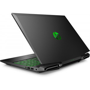 HP Gaming 15.6'' Pavilion 15-dk0011nq, FHD, Procesor Intel® Core™ i7-9750H (12M Cache, up to 4.50 GHz), 8GB DDR4, 1TB 7200 RPM + 256GB SSD, GeForce GTX 1660 Ti 6GB, FreeDos, Black