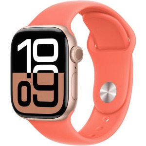 Apple Sport Band, 42mm Tangerine (SEASONAL) - M/L