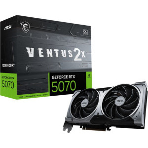 MSI GeForce RTX 5070 VENTUS 2X OC 12GB GDDR7 192-bit DLSS 4.0