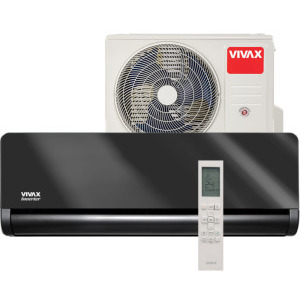 Aer conditionat VIVAX H+ Design Mirror, 12000 BTU, Clasa A+++/A++, Wi-Fi Ready, Inverter, Golden Fin, Ionizator