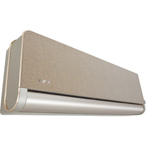 VIVAX H+ Design Gold, 12000 BTU, Clasa A+++/A++, Wi-Fi, Inverter, Golden Fin, Ionizator + Kit instalare inclus