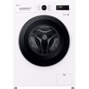 Masina de spalat rufe LG F4X1008NWK, 8 kg, 1400 RPM, Clasa A, Inverter Direct Drive, Steam, ThinQ, Alb