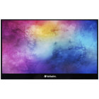 Monitor LED Verbatim Portabil 49593 Touchscreen 17.3 inch FHD IPS 6 ms 60 Hz USB-C HDR FreeSync
