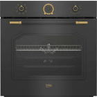 Cuptor incorporabil Beko RBIM19200AD, Electric, 72 L, 3D Cooking, Grill, AeroPerfect, Casa A, Antracit