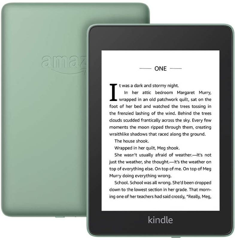 E-book Reader Amazon All-new Kindle Paperwhite (2018) Glare-Free, Touch Screen, 6 inch, 32GB, Wi-Fi, Sage