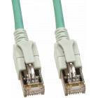 Cablu retea Schrack CAT6a Patch Cable S/FTP cu LED 7m albastru-aqua