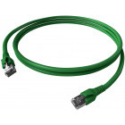 Cablu retea Schrack CAT6a Patch Cable S/FTP 0.5m verde