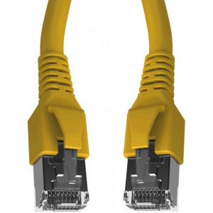 Schrack CAT6a Patch Cable S/FTP 1m galben