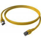 Cablu retea Schrack CAT6a Patch Cable S/FTP 1m galben