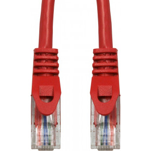 Schrack CAT6 Patch Cable U/UTP 3m rosu