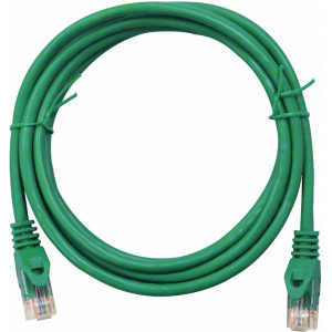 Schrack Cat.5 Patch Cable U/UTP 0.5m verde