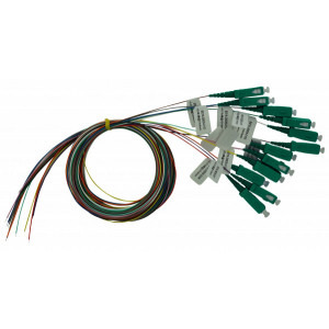 Schrack Pigtail SC/APC, 9/125µm OS2, 2m, PREMIUM clasa B, 12buc