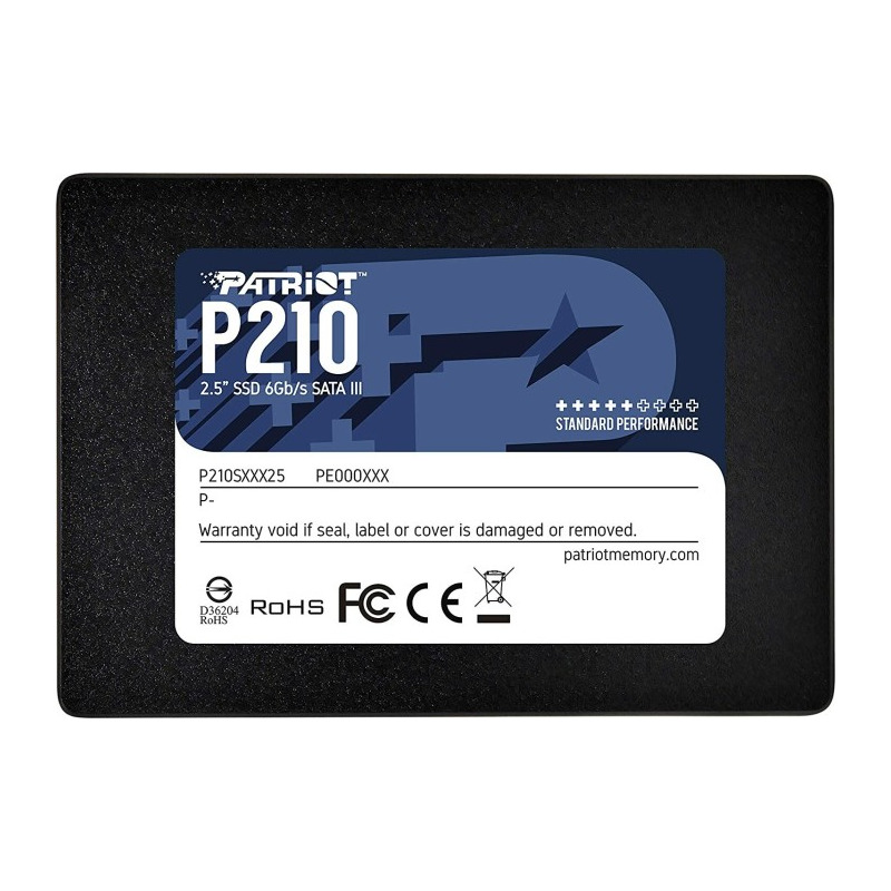 Ssd диск patriot p210 512gb не видит