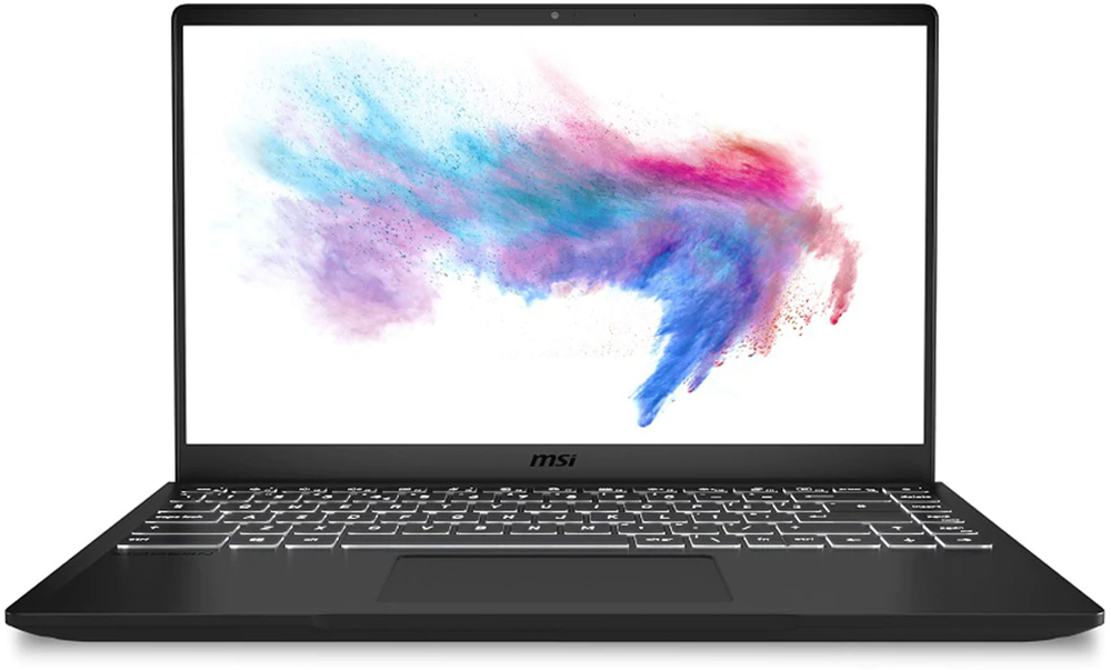 Laptop MSI 14'' Modern 14 B4MW, FHD, Procesor AMD Ryzen™ 5 4500U (8M Cache, up to 4.0 GHz), 8GB DDR4, 256GB SSD, Radeon, Free DOS, Onyx Black