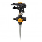 Fiskars Aspersor pulsator cu picior, mecanism on/off