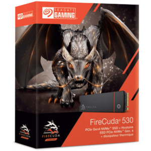 SSD Seagate FireCuda 530 Heatsink 2TB PCI Express 4.0 x4 M.2 2280