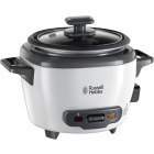 Russell Hobbs Aparat pentru gatit orez, Aparat de gatit orez 27020-56, 200W, 0.4L, Alb/Negru