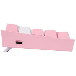 Redragon Fizz Pro RGB White Pink Mecanica Red Switch