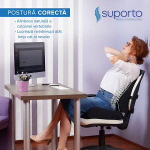 Suporto Set perna sezut si perna lombara compact