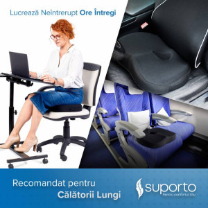 Suporto Set perna sezut si perna lombara compact