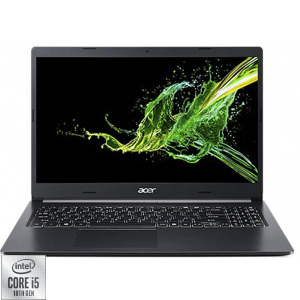 Acer 15.6'' Aspire 5 A515-54G, FHD IPS, Procesor Intel® Core™ i5-10210U (6M Cache, up to 4.20 GHz), 8GB DDR4, 512GB SSD, GeForce MX250 2GB, Linux, Black