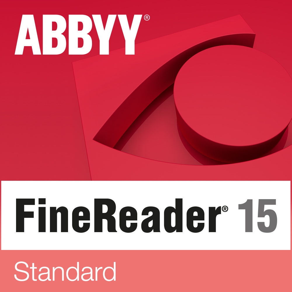 Abbyy FineReader 15 Standard, 1 user, Licenta perpetua, Upgrade, Electronic