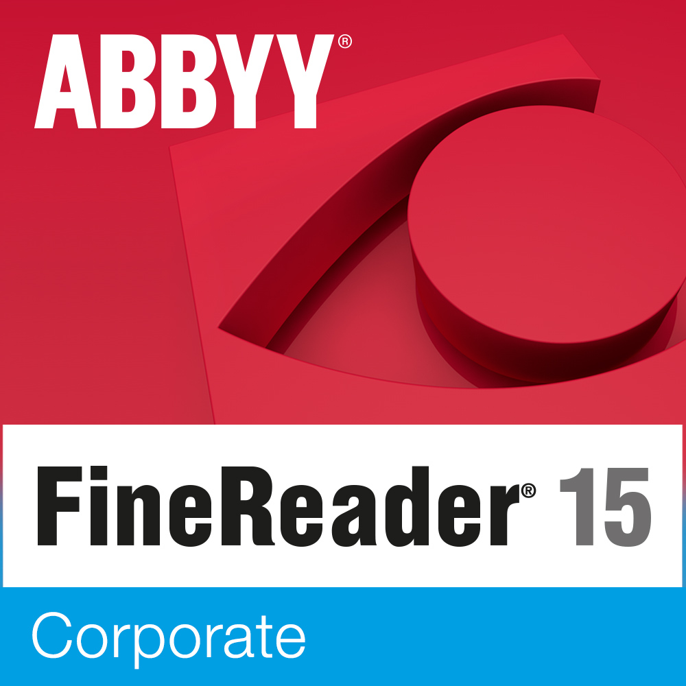 Abbyy FineReader 15 Corporate, 5 useri, Licenta perpetua, Electronic
