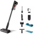 Aspirator Philips Seria 7000 Aqua XC7055/01, vertical, 0.6L, Negru/Argintiu
