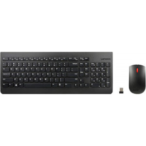 Lenovo Tastatura + Mouse Essential Combo, Wireless, Black