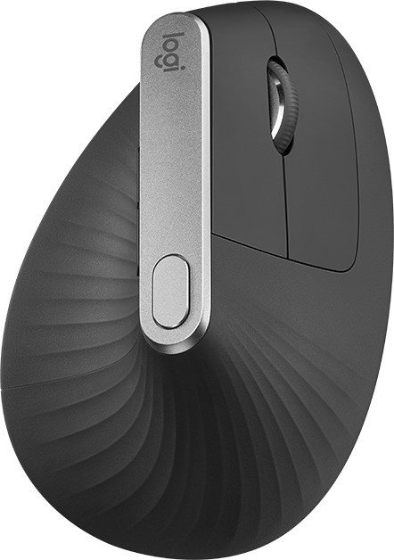 Mouse Logitech MX Vertical, Wireless/Bluetooth, Black