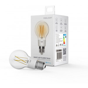 Yeelight Bec inteligent cu filament LED, YLDP12YL, 6W, Wi-Fi, 2.4 GHz