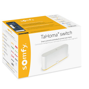 Somfy Unitate de comanda Tahoma Switch DIY, Compatibil RTS si ZigBee 3.0, Control vocal