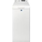 Masina de spalat rufe Electrolux verticala EW2TN5261FE, 6 kg, 1200 RPM, Clasa D, AutoSense, Display LED. Alb