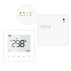 Luxion TP608RF cu receiver pentru centrala termica pe gaz sau electrica, Programari, Anti-inghet