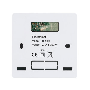 Luxion cu fir TP618 pentru centrala termica pe gaz sau electrica, Display LCD, Memorare