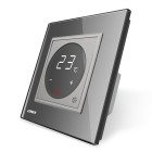 Termostat Livolo Pentru sisteme de incalzire electrice, Gri