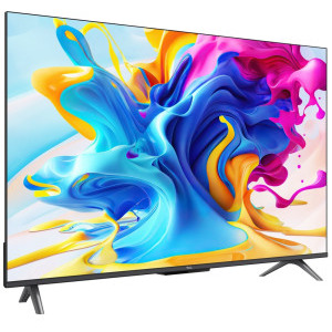 TCL Smart TV QLED 43C645 Seria C645 108cm gri-negru 4K UHD HDR