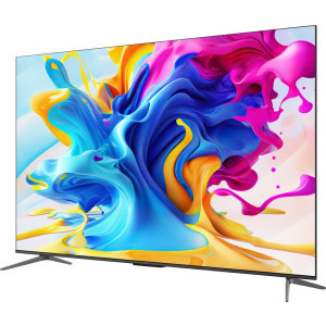 TCL Smart TV QLED 75C645 Seria C645 189cm gri-negru 4K UHD HDR