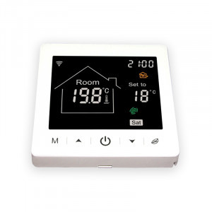 BeOk TR9B-WIFI-WPB pentru centrala termica pe gaz si incalzire in pardoseala