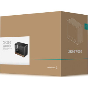 Deepcool CH260 WOOD Black