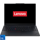 Laptop Lenovo 16'' ThinkPad E16 Gen 4, WUXGA IPS, Procesor Intel® Core™ 5 320 (6M Cache, up to 4.60 GHz), 16GB DDR5, 512GB SSD, Intel Graphics, No OS, Black