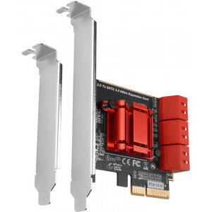 Adaptor AXAGON PCES-SA6 1x PCI-E Male - 6x SATA