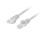Cablu retea Lanberg PCU6-10CU Cat.6 Patch cable LSZH CU 3m Grey
