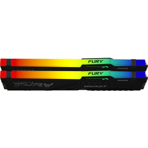 Kingston FURY Beast RGB 32GB DDR5 6000MHz CL40 Dual Channel Kit