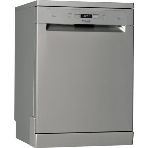 Masina de spalat vase Hotpoint HFC3C41CWX, 14 seturi, 9 programe, Clasa C, Zone Wash 3D, ActivEco, Inverter, Flexi Load, Aquastop, 60 cm, Inox