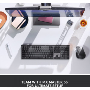 Logitech MX Mechanical Wireless Illuminated Performance Graphite