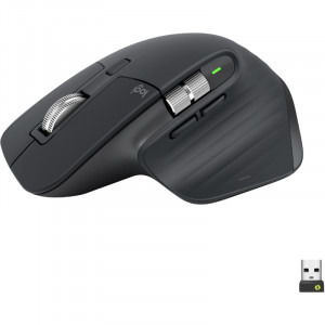 Logitech MX Master 3S, Wireless/Bluetooth, Graphite