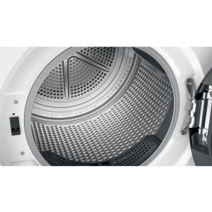 Whirlpool FFTM229X3BEE, Pompa de caldura, 9 kg, Clasa C, Inverter, 6th Sense, FreshCare+, Alb